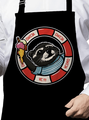 Vedro, vedro zástěra Black