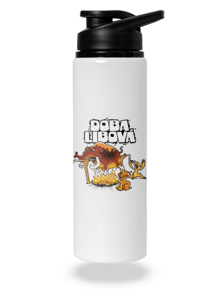 Doba libová lahev na vodu White