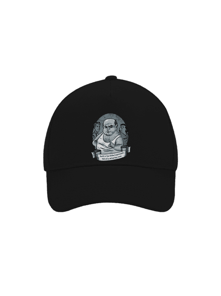 B14: Ecce Homo Homolka kšiltovka baseballka Black
