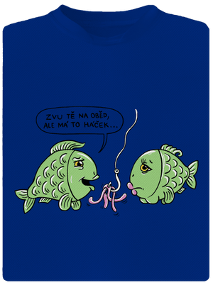 Háček pánské sportovní tričko Royal Blue Mal