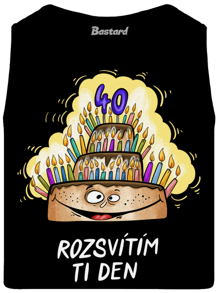 Rozsvítím ti den pánské tílko Black
