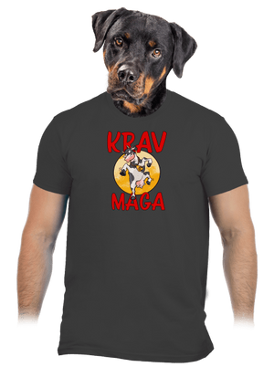 Krav Maga pánské tričko Dark Grey