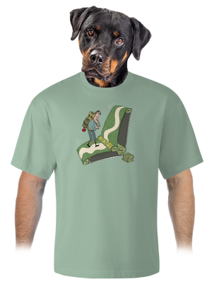 unisex tričko oversized