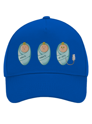 AI baby kšiltovka baseballka Bright Royal