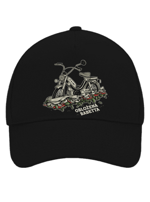 Obložená Babetta kšiltovka baseballka Black