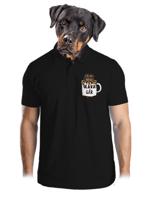 Kávalír pánská polokošile Black