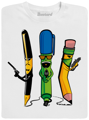 Psací gang dětské tričko White