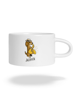 Jazzevčík hrnek makronka White