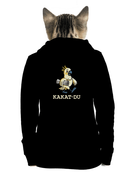 Kakat-du dámská mikina na zip Black