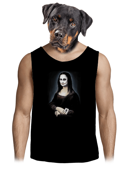Mona Joker Lisa pánské tílko Black