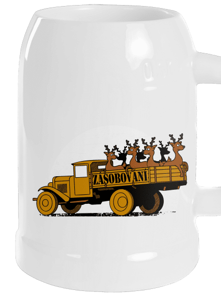 Zásobování půllitr White