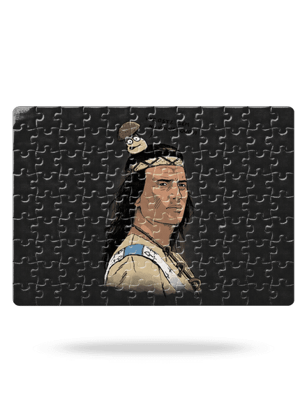 Vinnetou puzzle White