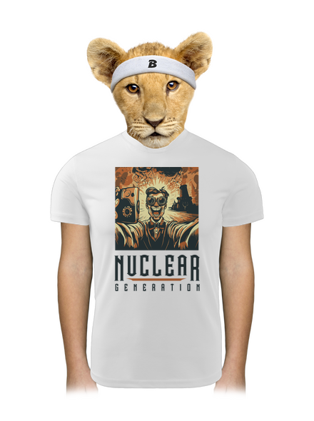 Nuclear generation dětské sportovní tričko White