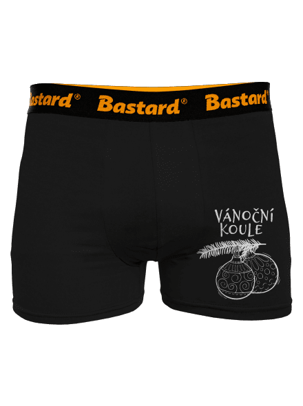 Vánoční koule boxerky Black