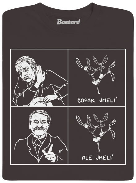 Cimrman: Copak jmelí pánské dlouhý rukáv Bear Brown