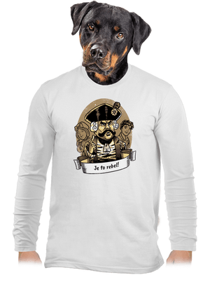 B14: S čerty nejsou žerty pánské dlouhý rukáv White