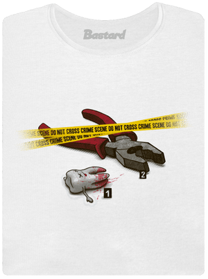 Zoubkovražda dámské tričko White