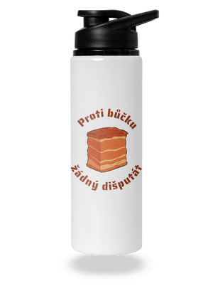 Proti bůčku žádný dišputát lahev na vodu White