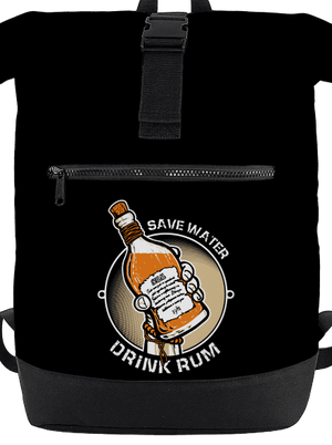 Save Water batoh Black