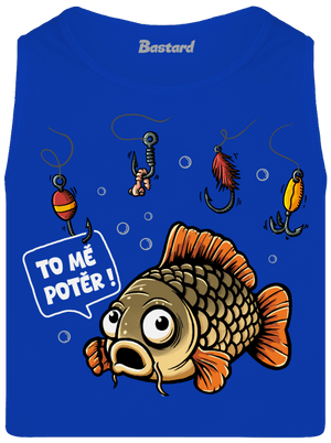 To mě potěr pánské tílko Royal Blue