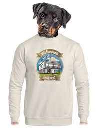 unisex mikina bez kapuce