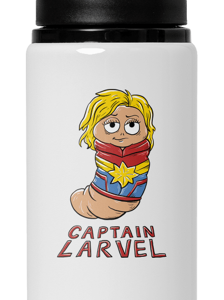 Captain Larvel lahev na vodu White