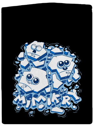 Ledové mimikry pánská mikina na zip Black