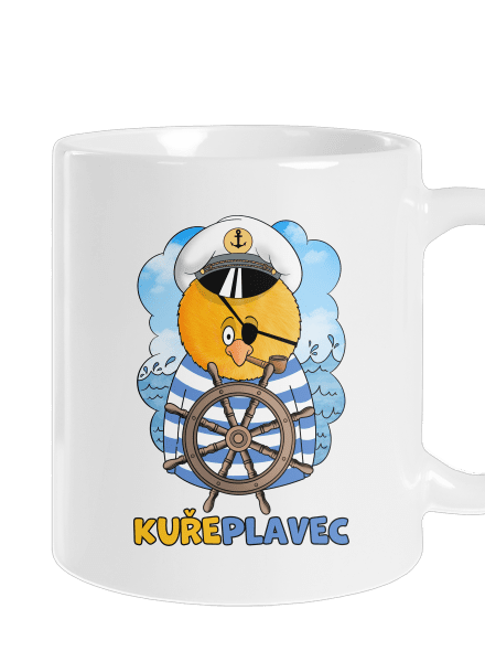 Kuřeplavec klasický hrnek White