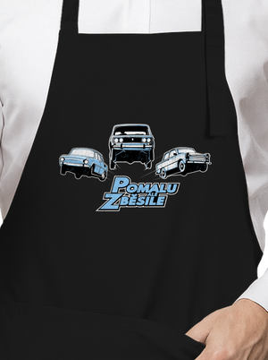 Pomalu ale zběsile zástěra Black