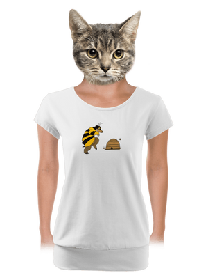 dámské tričko s lemem