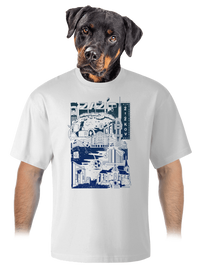 unisex tričko oversized