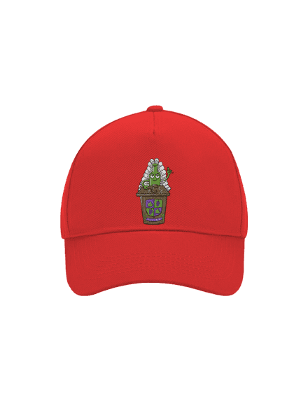Ve víně je pravda kšiltovka baseballka Classic Red