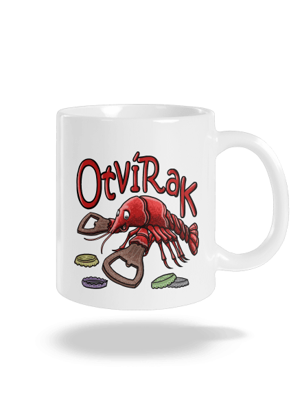 Otvírak klasický hrnek White