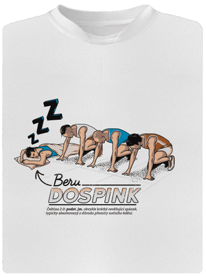 Dospink dětské sportovní tričko White