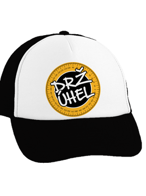 Drž úhel kšiltovka truckerka Black cap