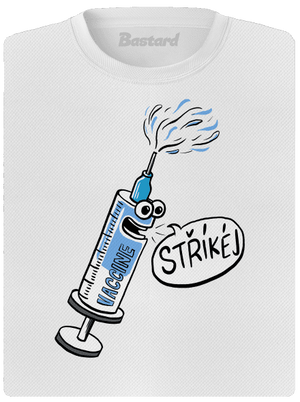 Stříkej dámské sportovní tričko White