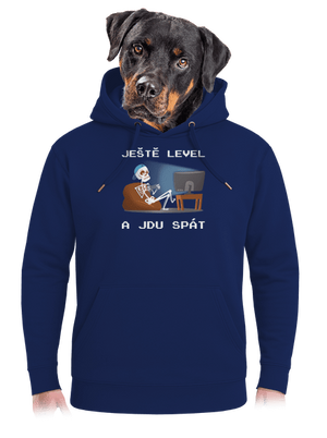 Ještě level unisex mikina premium Navy
