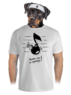 Tón pánské sportovní tričko White