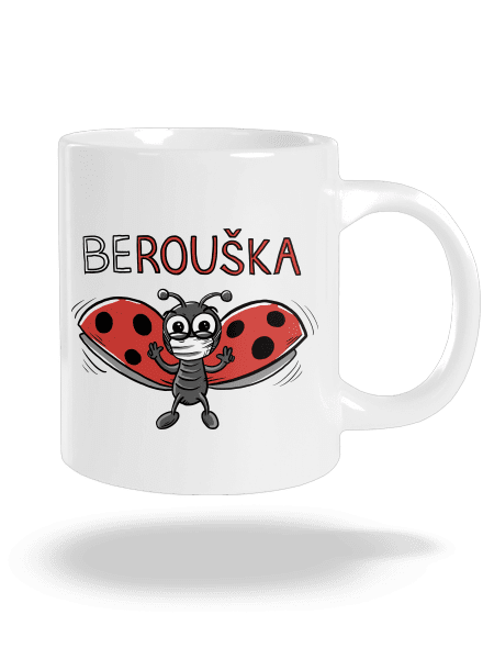 Berouška velký hrnek White