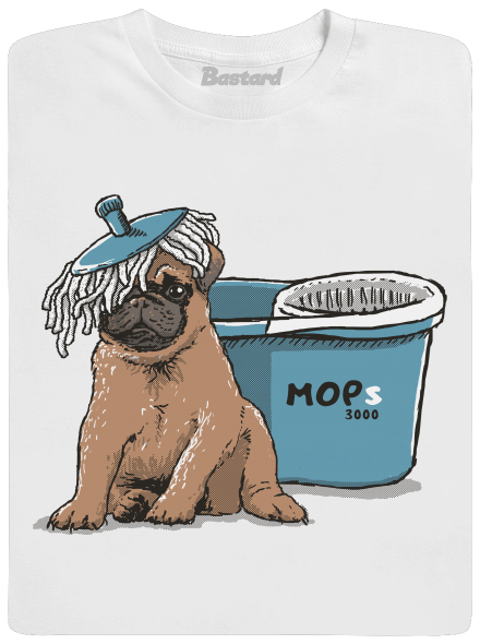 Mops pánské tričko White