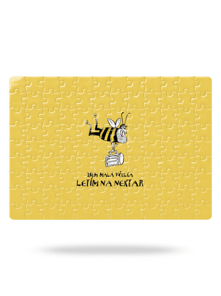 Malá včelka puzzle White