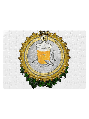 Pivní horoskop: Ryba puzzle White