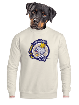 Král a královna kvízů unisex mikina bez kapuce Off White