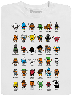 Basty dětské tričko White