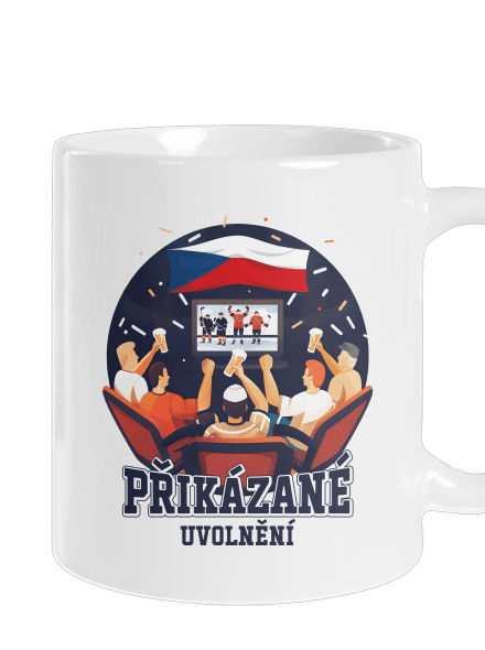 Přikázané uvolnění klasický hrnek White