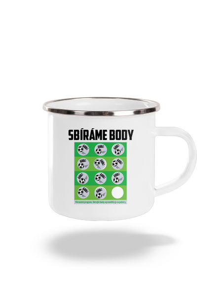 Sbíráme body - fotbal plecháček White