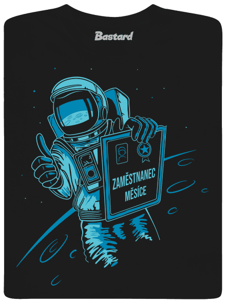 Zaměstnanec měsíce pánské tričko Black