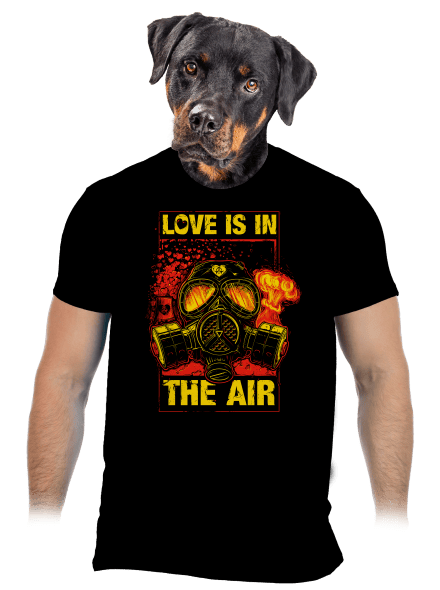 Love is in the Air pánské tričko Black
