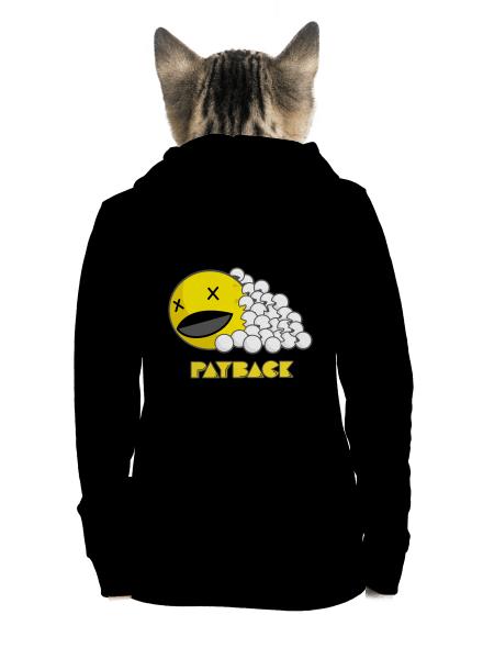 Payback dámská mikina na zip Black