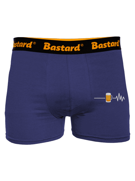 Beer help boxerky Blue Navy